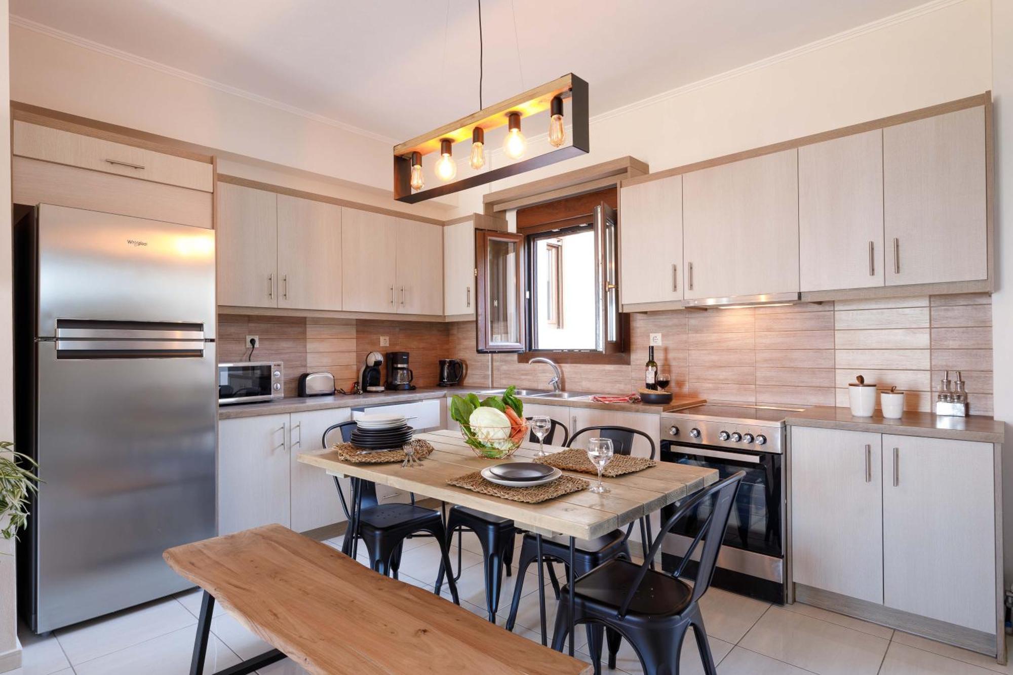 Oak Wood - Sea View Exclusive Maisonette Sfáka Buitenkant foto