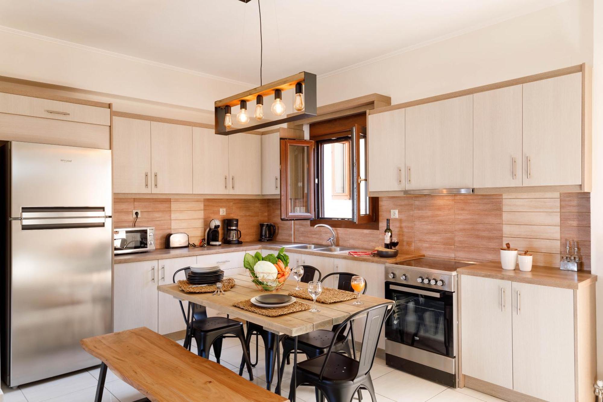 Oak Wood - Sea View Exclusive Maisonette Sfáka Buitenkant foto