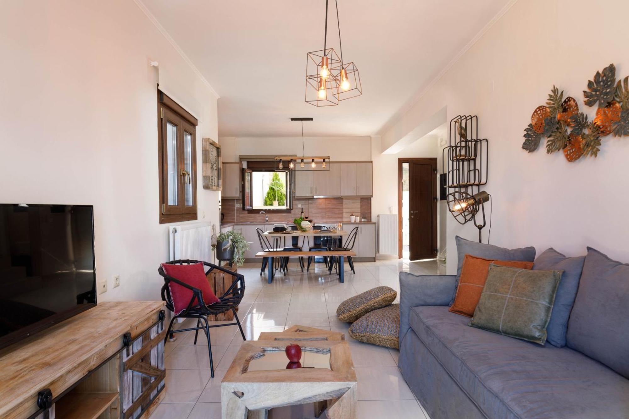 Oak Wood - Sea View Exclusive Maisonette Sfáka Buitenkant foto