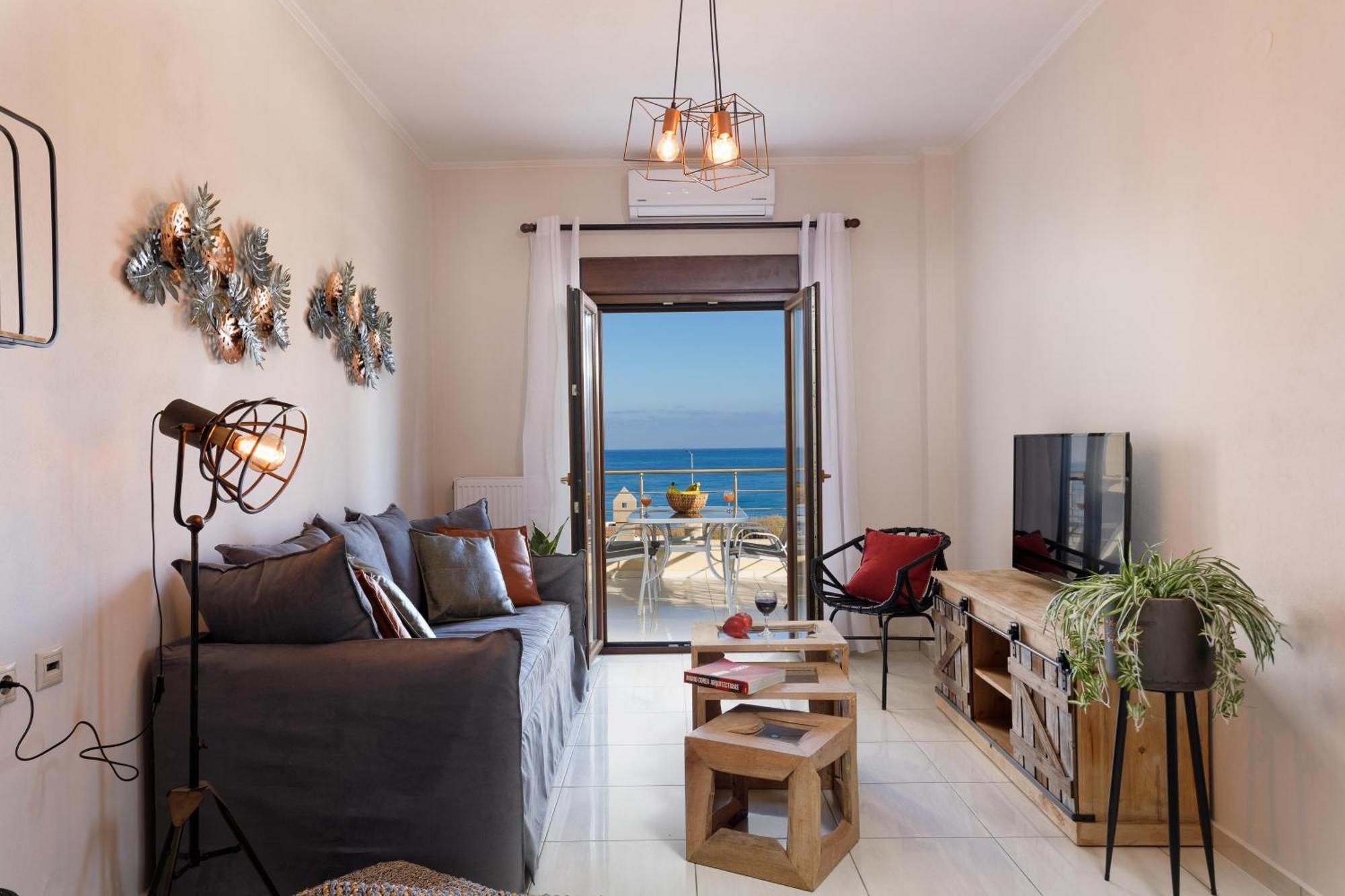 Oak Wood - Sea View Exclusive Maisonette Sfáka Buitenkant foto